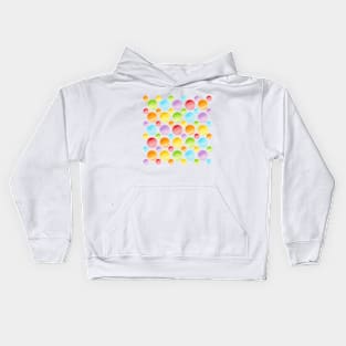 Happy Rainbow Polka Dots Kids Hoodie